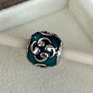 Pandora Teal Zen Charm